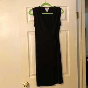 Black dress size 8 Ann Taylor Loft EUC